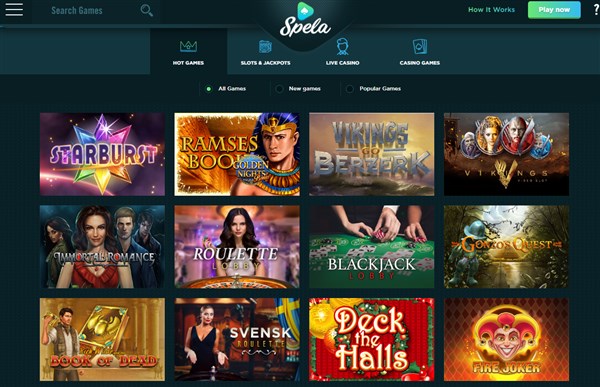 Spela Casino Review